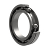 Single row deep groove ball bearing with snap ring groove Steel Closure on one side 6206-ZN